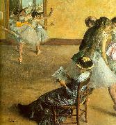 Ballet Class Edgar Degas